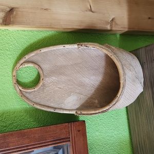 Vintage Boho wall pocket